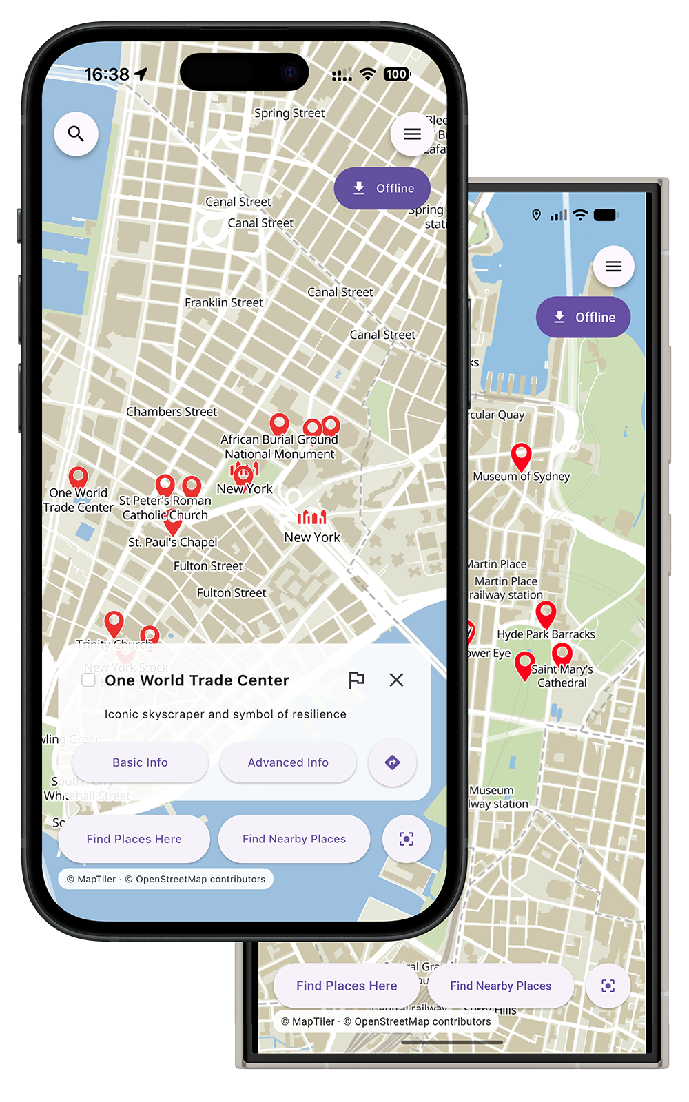 Navandy app on phone